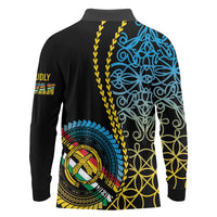 Proudly Ni-Van Sandroing Inspired Long Sleeve Polo Shirt Torba Classic Style