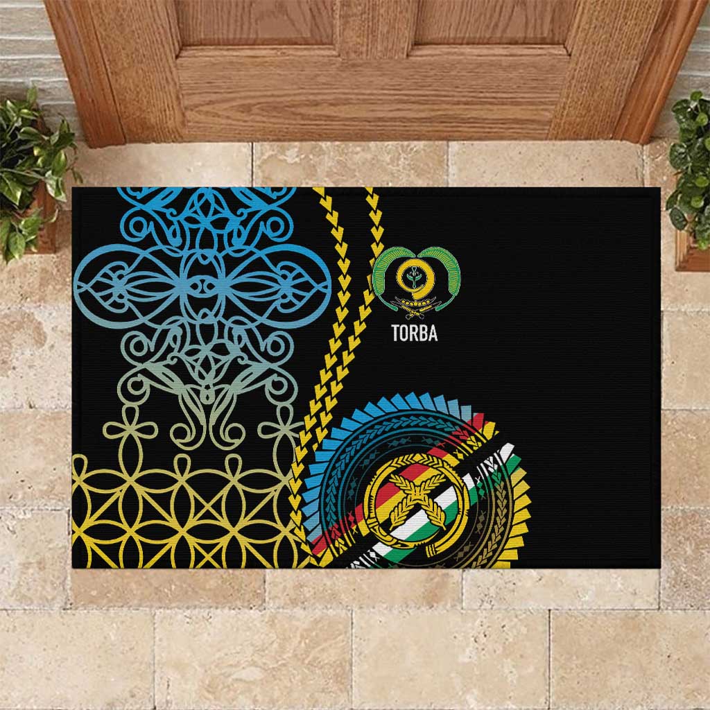 Proudly Ni-Van Sandroing Inspired Rubber Doormat Torba Classic Style LT7 Colorful - Polynesian Pride