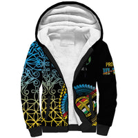 Proudly Ni-Van Sandroing Inspired Sherpa Hoodie Torba Classic Style LT7 Unisex Colorful - Polynesian Pride
