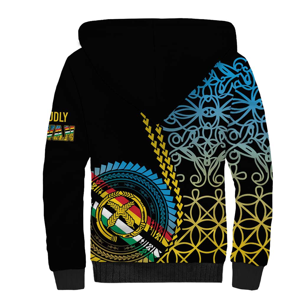 Proudly Ni-Van Sandroing Inspired Sherpa Hoodie Torba Classic Style LT7 - Polynesian Pride