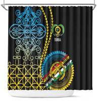 Proudly Ni-Van Sandroing Inspired Shower Curtain Torba Classic Style