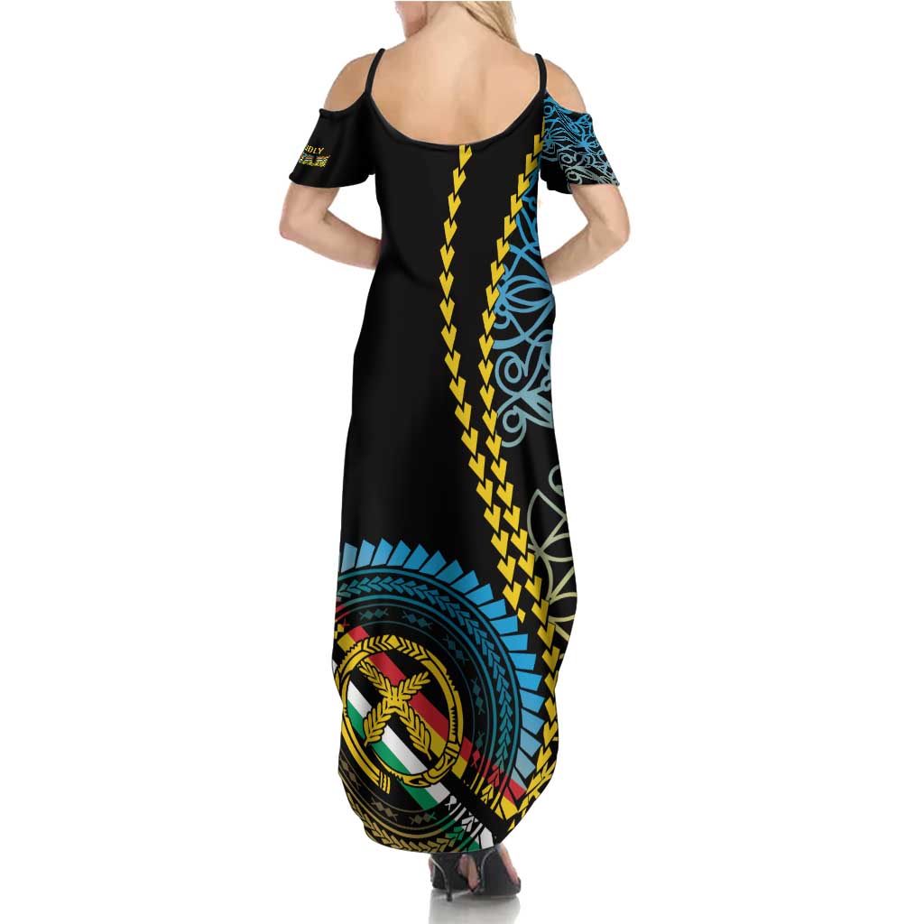 Proudly Ni-Van Sandroing Inspired Summer Maxi Dress Torba Classic Style