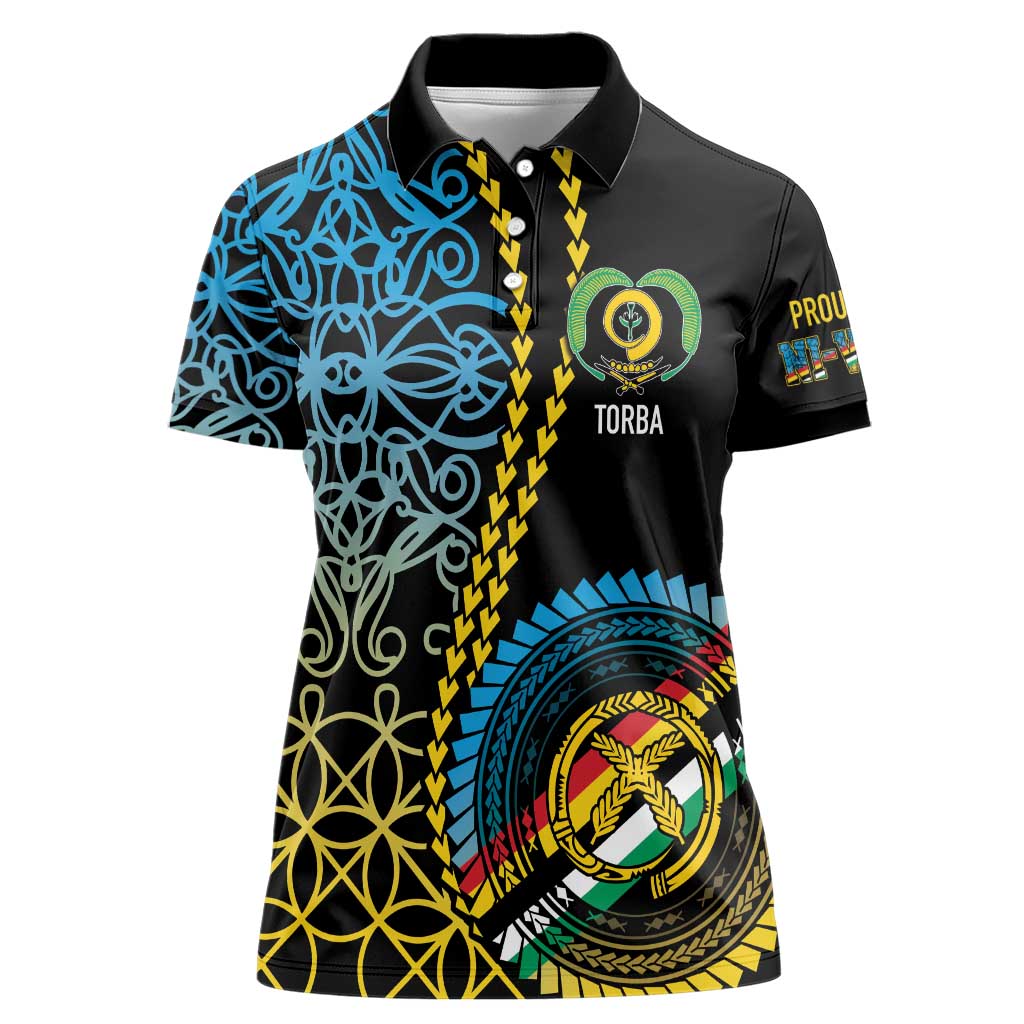 Proudly Ni-Van Sandroing Inspired Women Polo Shirt Torba Classic Style