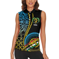 Proudly Ni-Van Sandroing Inspired Women Sleeveless Polo Shirt Torba Classic Style