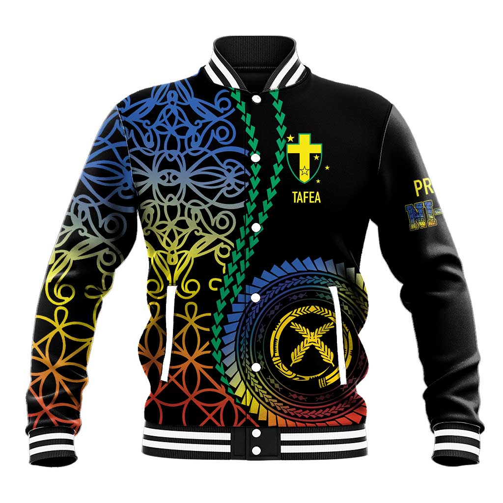 Proudly Ni-Van Sandroing Inspired Baseball Jacket Tafea Classic Style LT7 Unisex Colorful - Polynesian Pride