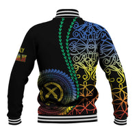 Proudly Ni-Van Sandroing Inspired Baseball Jacket Tafea Classic Style LT7 - Polynesian Pride