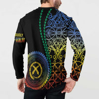 Proudly Ni-Van Sandroing Inspired Button Sweatshirt Tafea Classic Style LT7 - Polynesian Pride