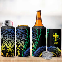 Proudly Ni-Van Sandroing Inspired 4 in 1 Can Cooler Tumbler Tafea Classic Style LT7 - Polynesian Pride