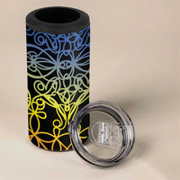 Proudly Ni-Van Sandroing Inspired 4 in 1 Can Cooler Tumbler Tafea Classic Style LT7 - Polynesian Pride