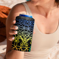 Proudly Ni-Van Sandroing Inspired 4 in 1 Can Cooler Tumbler Tafea Classic Style LT7 - Polynesian Pride