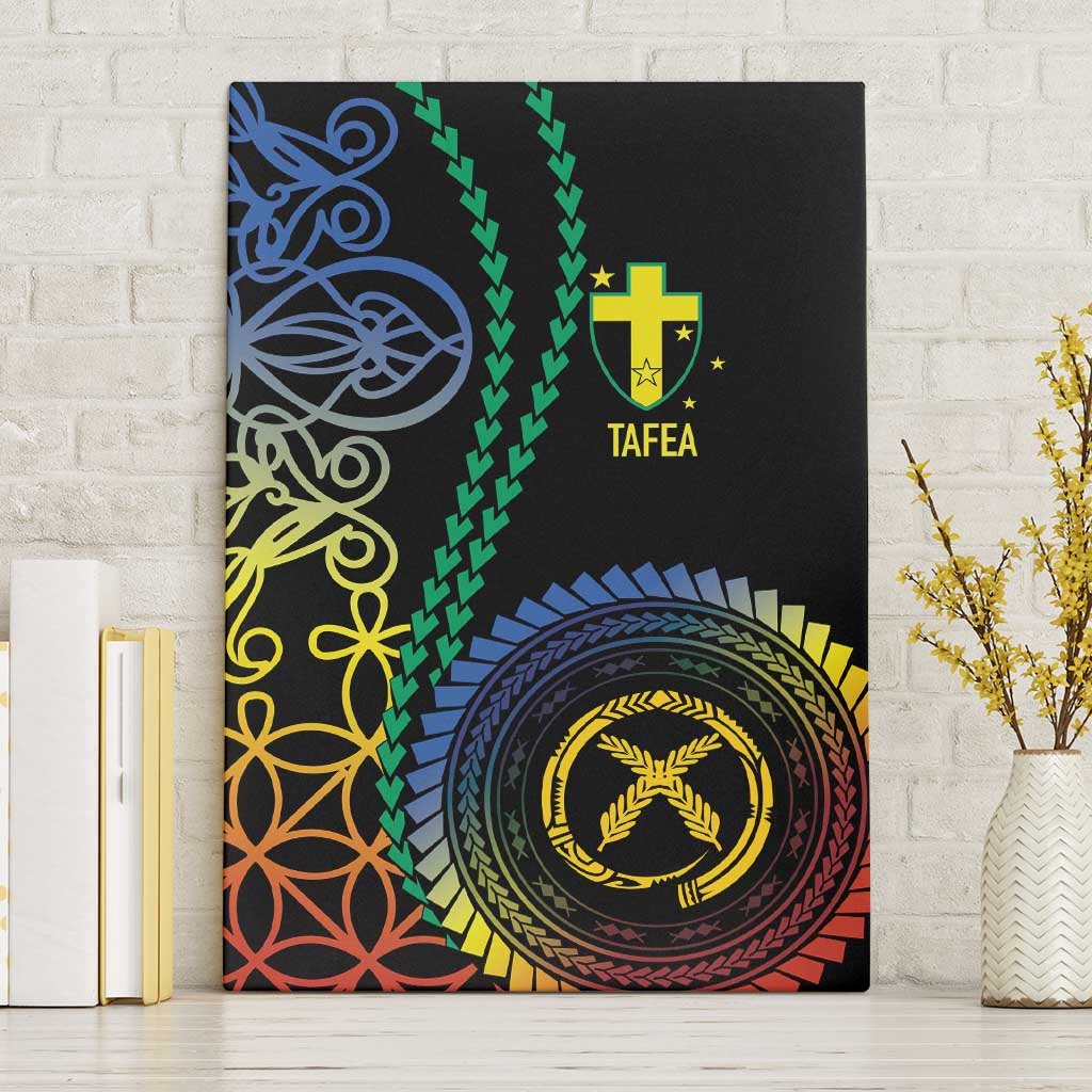 Proudly Ni-Van Sandroing Inspired Canvas Wall Art Tafea Classic Style LT7 Without Frame Colorful - Polynesian Pride