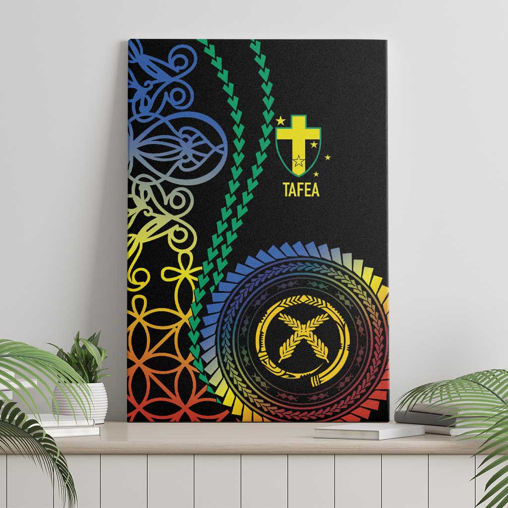 Proudly Ni-Van Sandroing Inspired Canvas Wall Art Tafea Classic Style LT7 - Polynesian Pride