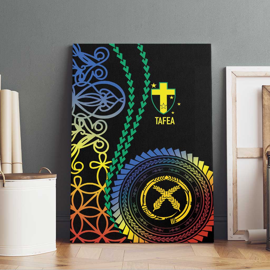 Proudly Ni-Van Sandroing Inspired Canvas Wall Art Tafea Classic Style LT7 - Polynesian Pride