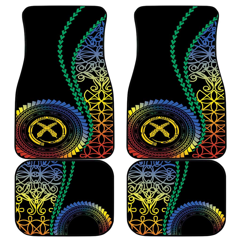 Proudly Ni-Van Sandroing Inspired Car Mats Tafea Classic Style LT7 - Polynesian Pride