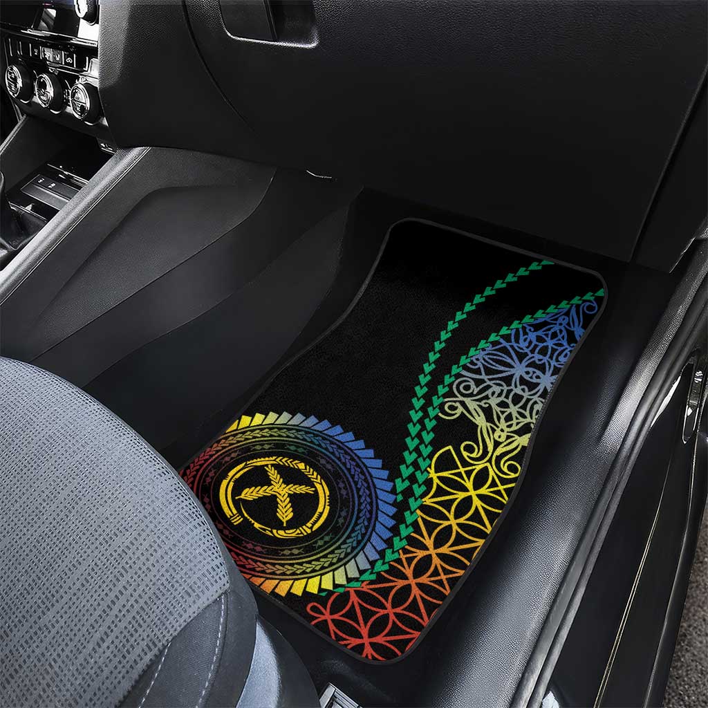 Proudly Ni-Van Sandroing Inspired Car Mats Tafea Classic Style LT7 - Polynesian Pride