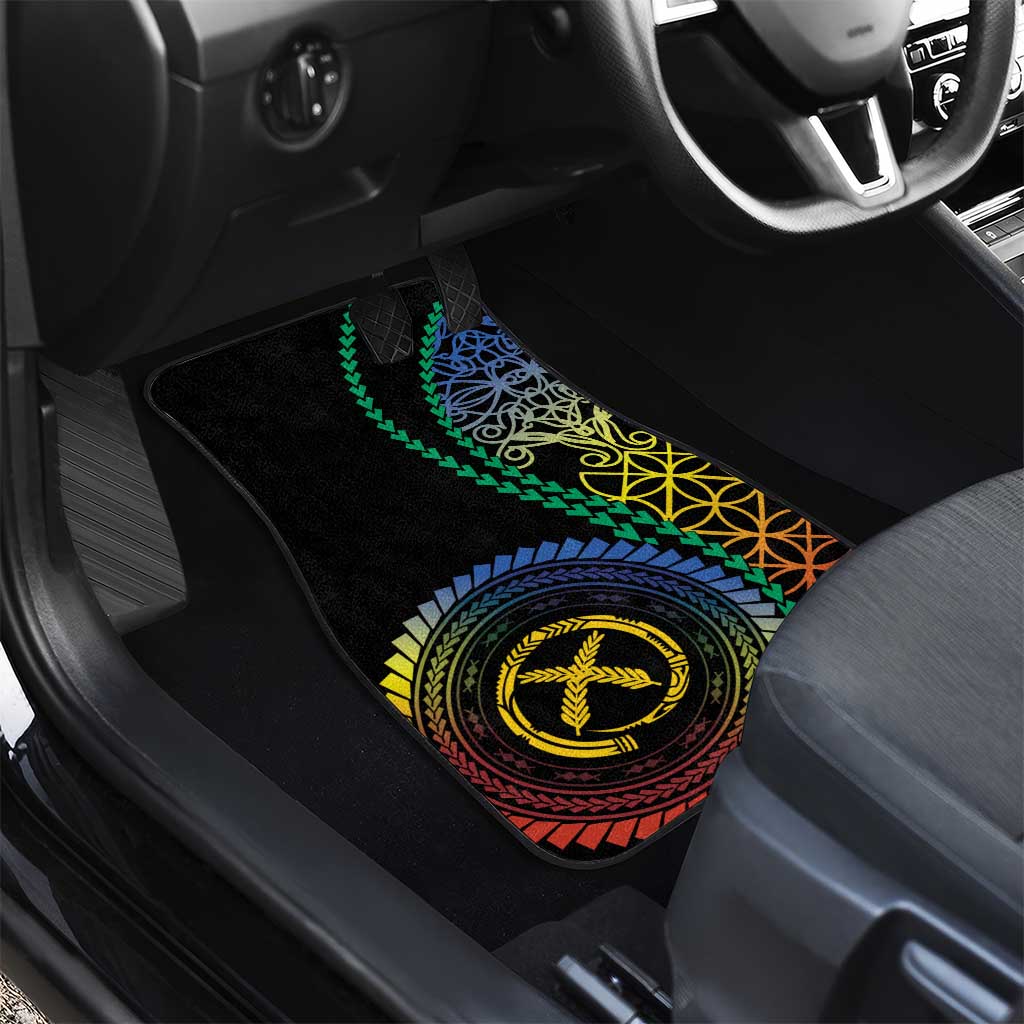 Proudly Ni-Van Sandroing Inspired Car Mats Tafea Classic Style LT7 - Polynesian Pride