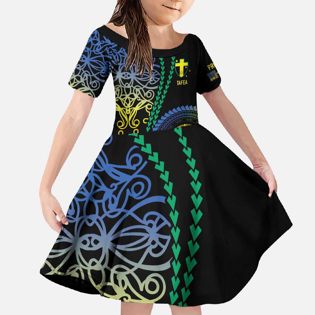 Proudly Ni-Van Sandroing Inspired Family Matching Long Sleeve Bodycon Dress and Hawaiian Shirt Tafea Classic Style