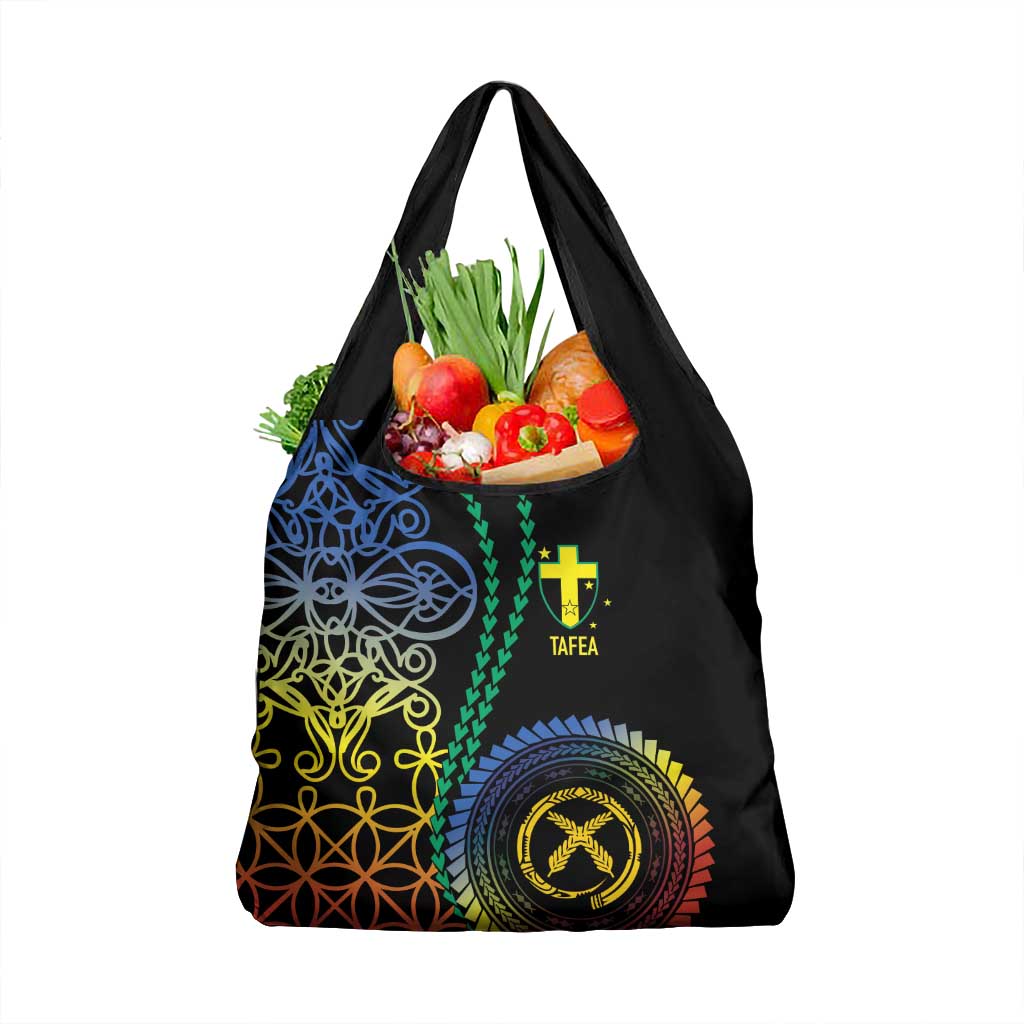 Proudly Ni-Van Sandroing Inspired Grocery Bag Tafea Classic Style LT7 1-pack One Size Colorful - Polynesian Pride