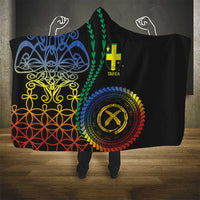 Proudly Ni-Van Sandroing Inspired Hooded Blanket Tafea Classic Style LT7 - Polynesian Pride