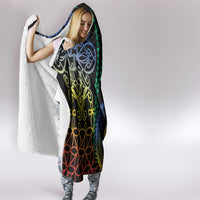 Proudly Ni-Van Sandroing Inspired Hooded Blanket Tafea Classic Style LT7 - Polynesian Pride