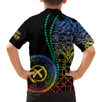 Proudly Ni-Van Sandroing Inspired Kid Hawaiian Shirt Tafea Classic Style