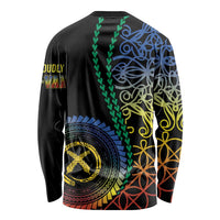 Proudly Ni-Van Sandroing Inspired Long Sleeve Shirt Tafea Classic Style LT7 - Polynesian Pride
