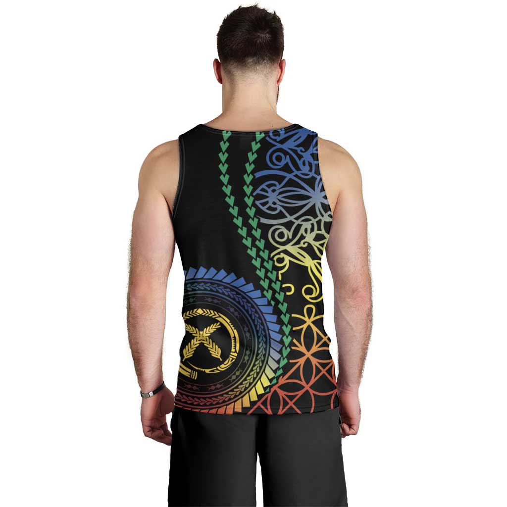 Proudly Ni-Van Sandroing Inspired Men Tank Top Tafea Classic Style LT7 - Polynesian Pride