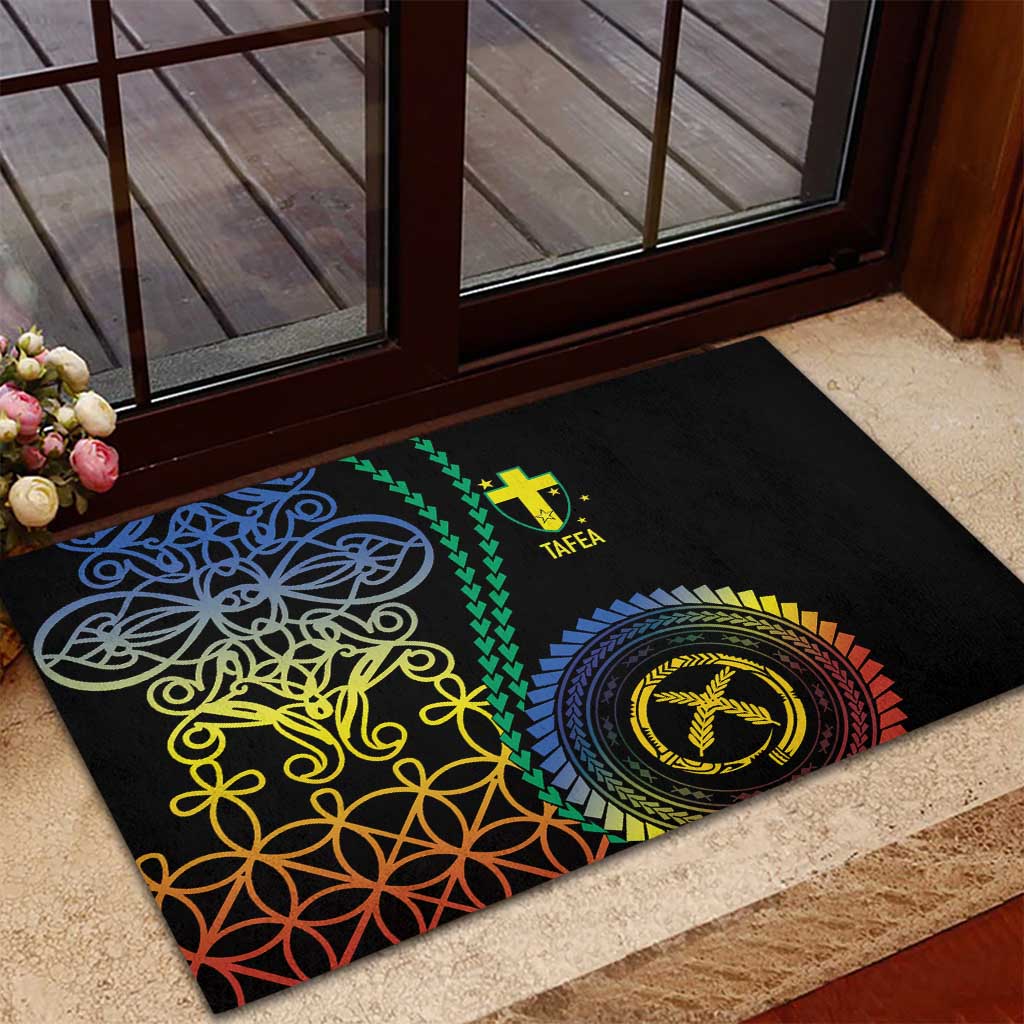 Proudly Ni-Van Sandroing Inspired Rubber Doormat Tafea Classic Style LT7 - Polynesian Pride