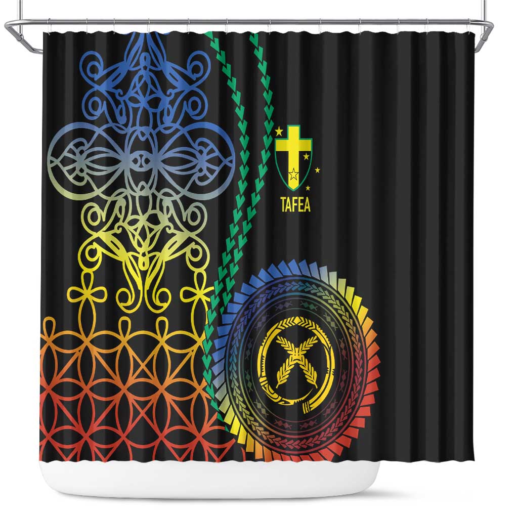 Proudly Ni-Van Sandroing Inspired Shower Curtain Tafea Classic Style