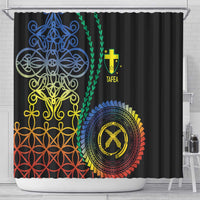 Proudly Ni-Van Sandroing Inspired Shower Curtain Tafea Classic Style