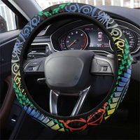 Proudly Ni-Van Sandroing Inspired Steering Wheel Cover Tafea Classic Style LT7 - Polynesian Pride