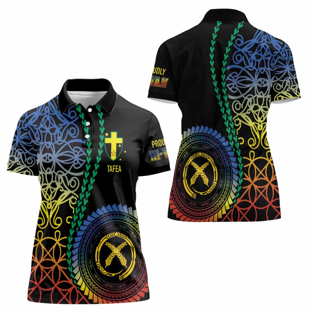 Proudly Ni-Van Sandroing Inspired Women Polo Shirt Tafea Classic Style