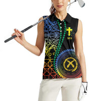 Proudly Ni-Van Sandroing Inspired Women Sleeveless Polo Shirt Tafea Classic Style