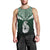 Personalised New Zealand Men Tank Top Hei Matau Mix Silver Fern Basic LT7 - Polynesian Pride