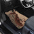 Bula Fiji Car Mats Shark Tail Beige Masi Tapa