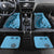 Bula Fiji Car Mats Shark Tail Turquoise Masi Tapa