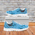 Bula Fiji Personalised Sneakers Shark Tail Turquoise Masi Tapa