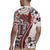 Bula Fiji Rugby Jersey Shark Tail White Masi Tapa