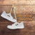 Bula Fiji Personalised Sneakers Shark Tail White Masi Tapa