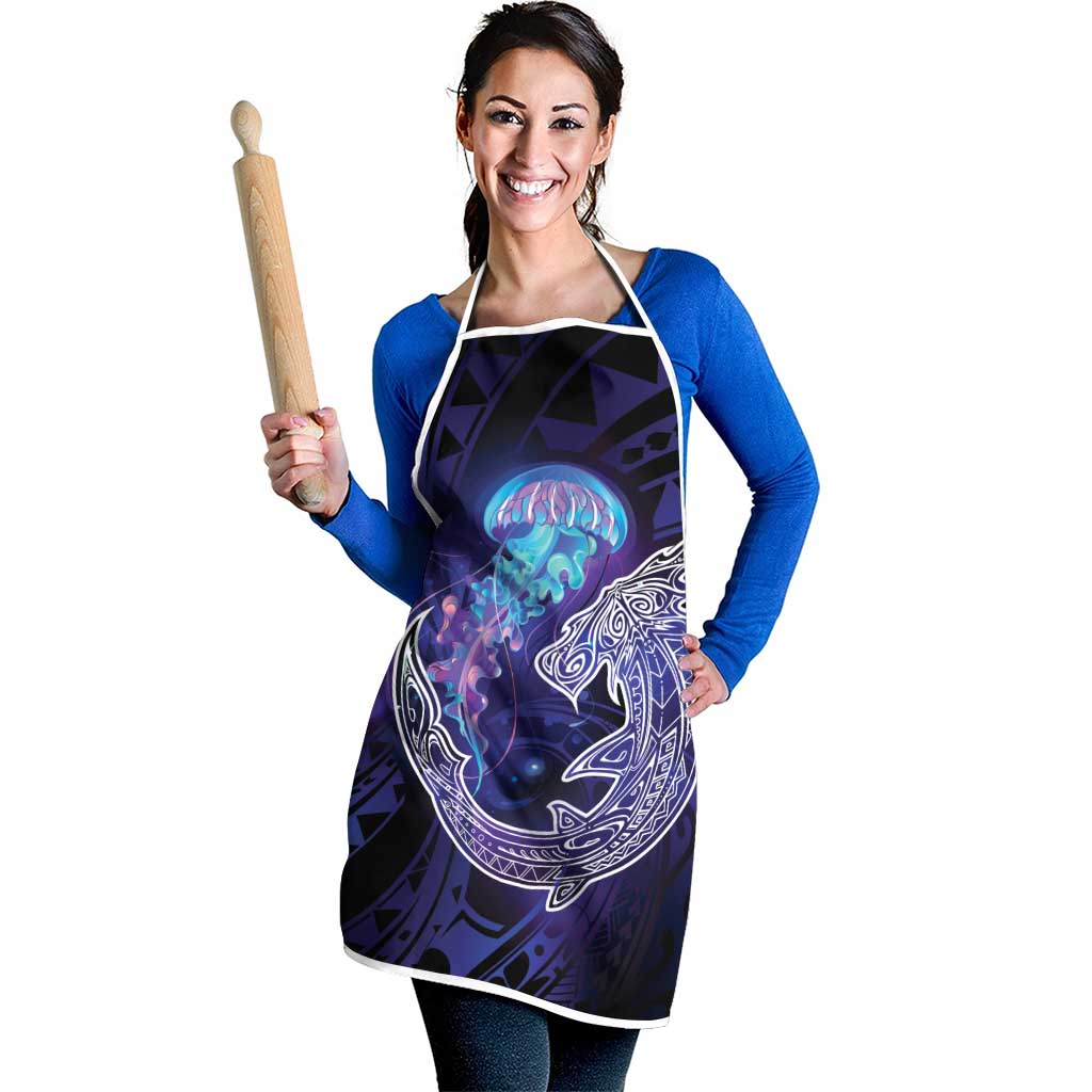 Polynesian Aumakua Apron Jellyfish with Shark LT7 - Polynesian Pride