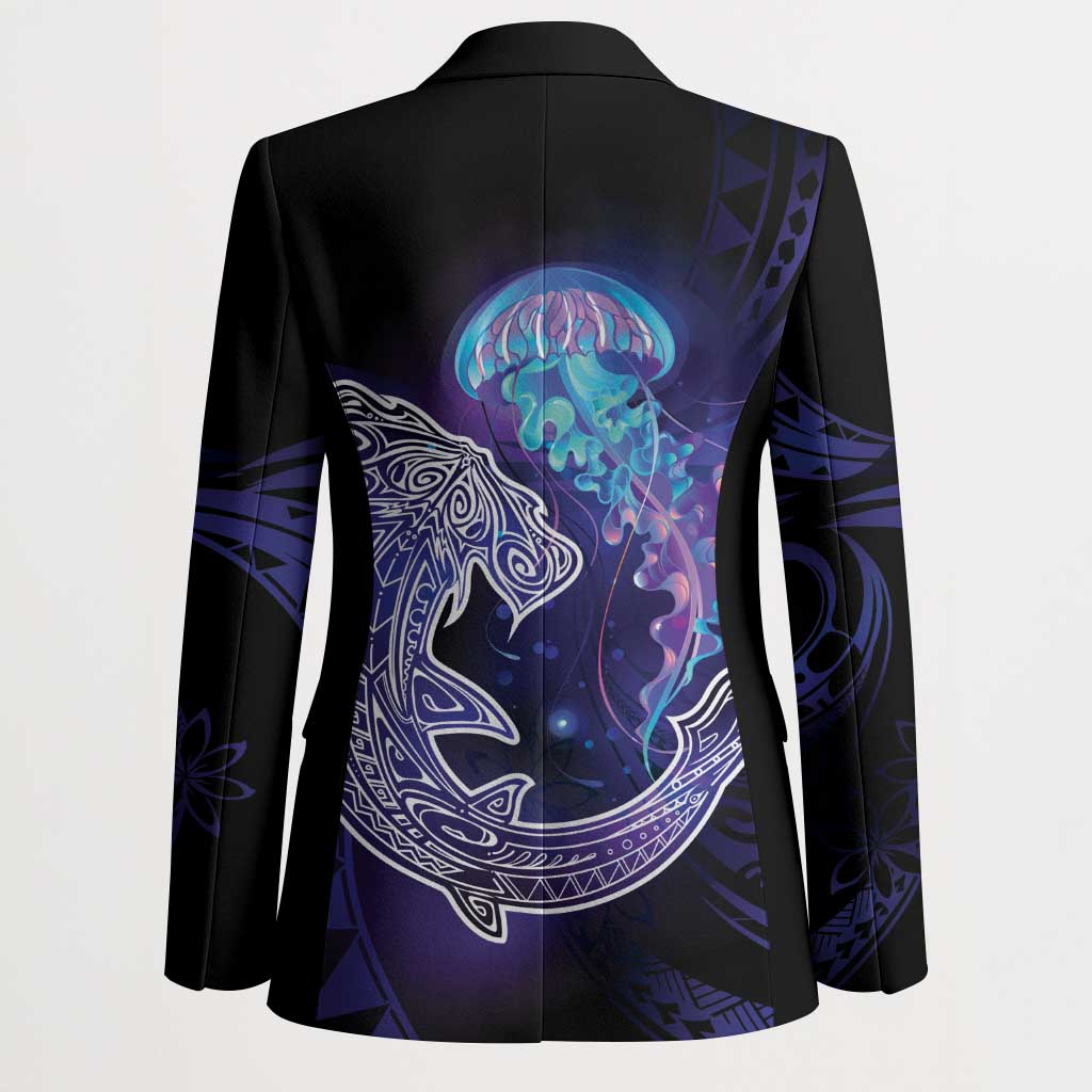 Polynesian Aumakua Blazer Jellyfish with Shark LT7 - Polynesian Pride