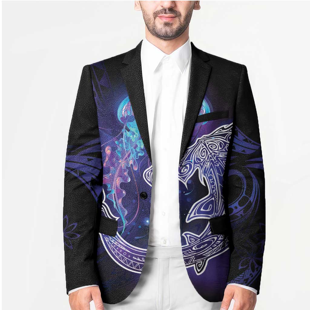 Polynesian Aumakua Blazer Jellyfish with Shark LT7 - Polynesian Pride