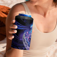 Polynesian Aumakua 4 in 1 Can Cooler Tumbler Jellyfish with Shark LT7 - Polynesian Pride