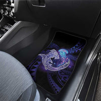 Polynesian Aumakua Car Mats Jellyfish with Shark LT7 - Polynesian Pride