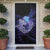 Polynesian Aumakua Door Cover Jellyfish with Shark - Polynesian Pride