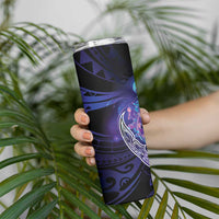 Polynesian Aumakua Skinny Tumbler Jellyfish with Shark - Polynesian Pride