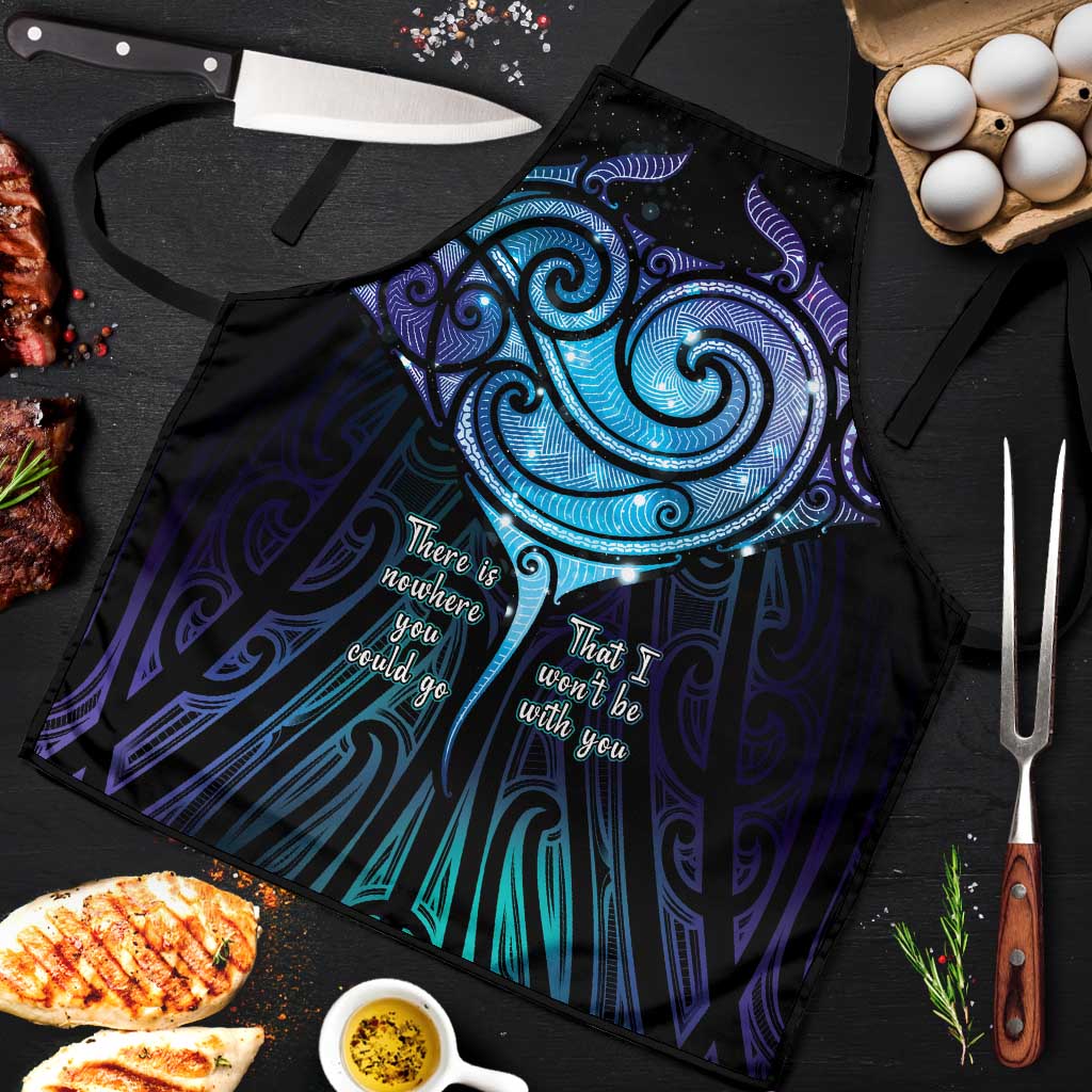 Aotearoa Maori Te Whai Rahi Apron Tala - Nowhere You Could Go That I Won't Be With You - Polynesian Pride