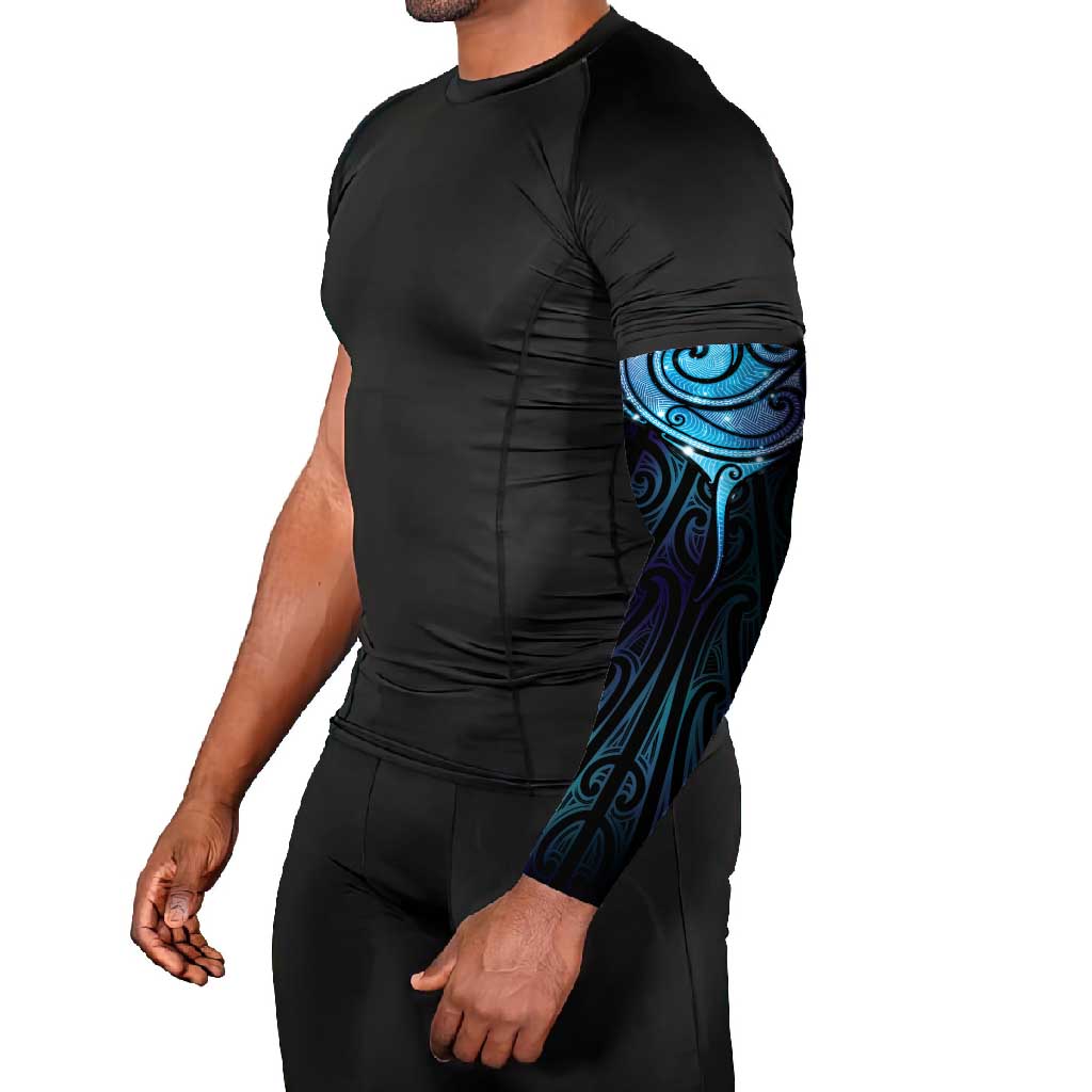 Aotearoa Maori Te Whai Rahi Arm Sleeves Tala - Nowhere You Could Go That I Won't Be With You - Polynesian Pride