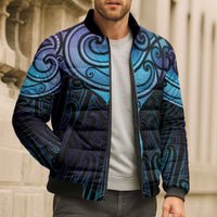 Aotearoa Maori Te Whai Rahi Bomber Puffer Jacket Tala - Nowhere You Could Go That I Won't Be With You - Polynesian Pride