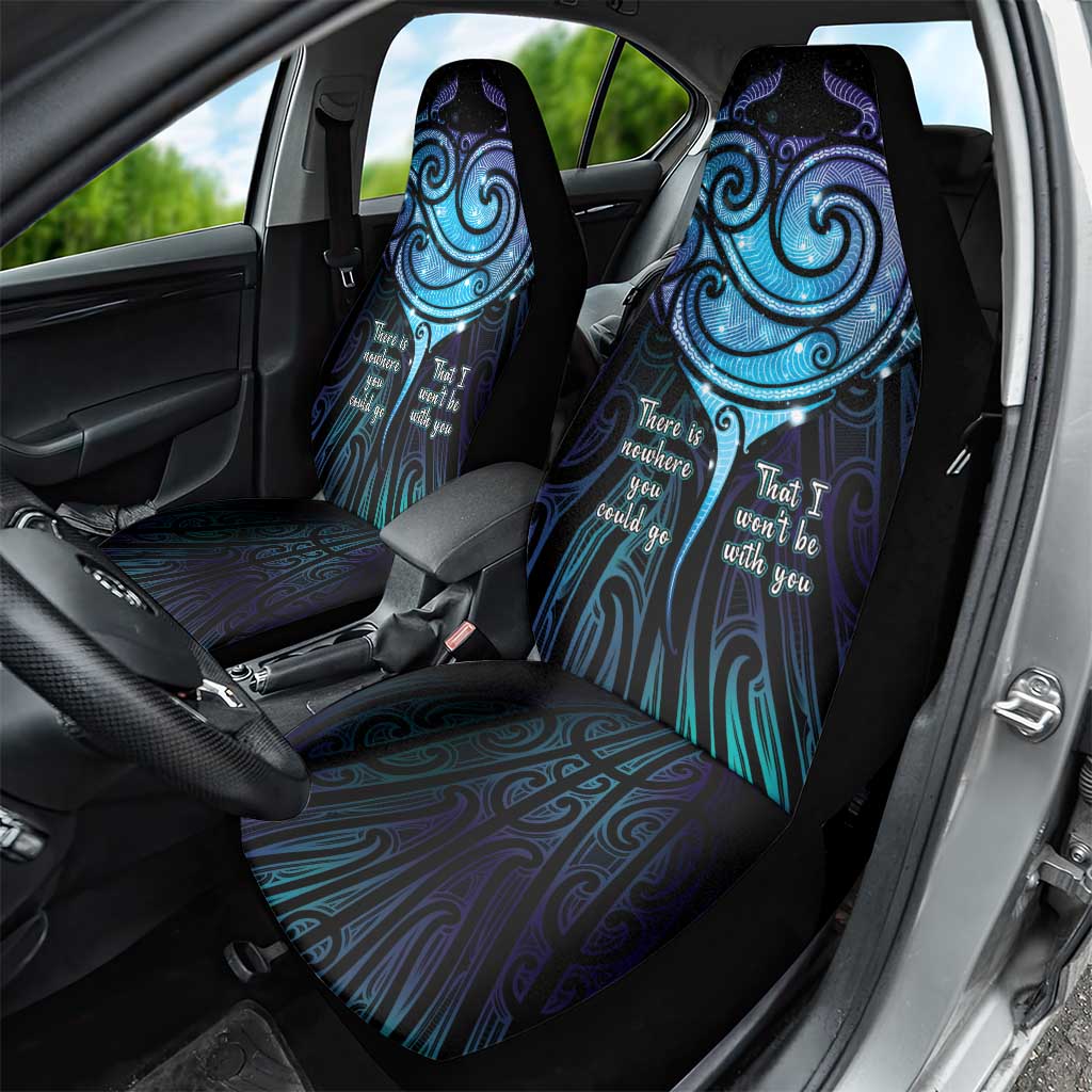 Aotearoa Maori Te Whai Rahi Car Seat Cover Tala - Nowhere You Could Go That I Won't Be With You - Polynesian Pride